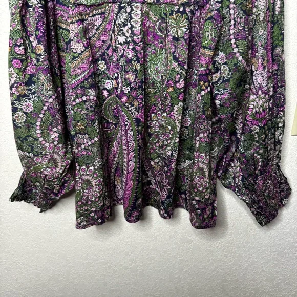NWT Cleobella Ainsley Floral Paisley Top XL - Picture 10 of 13
